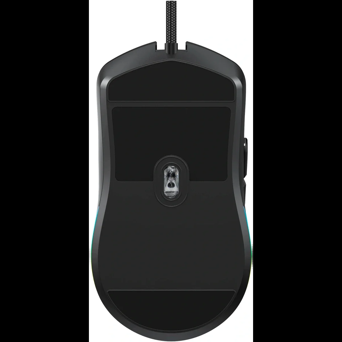 Мышь проводная Oklick 750G черный, 7200 dpi, USB, кнопки - 5
