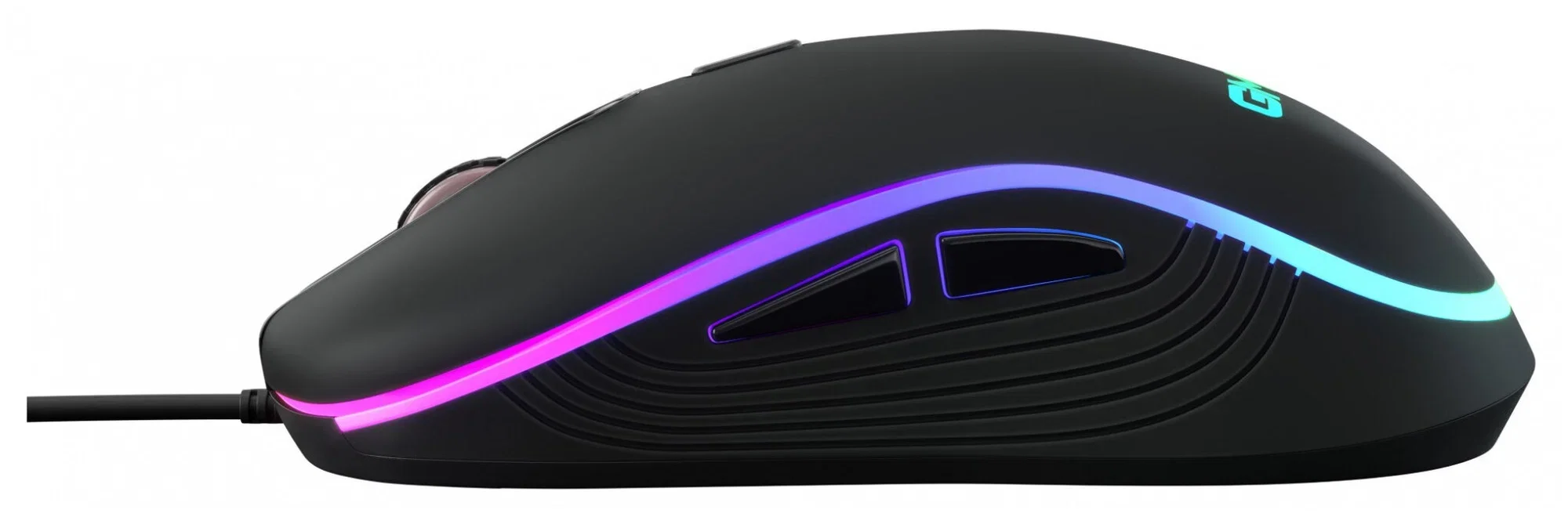 Мышь проводная Oklick GMNG 723GM черный, 3200 dpi, USB, кнопки - 6