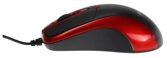 Мышь проводная Perfeo ORION черный/красный, 1000 dpi, USB, кнопки - 3
