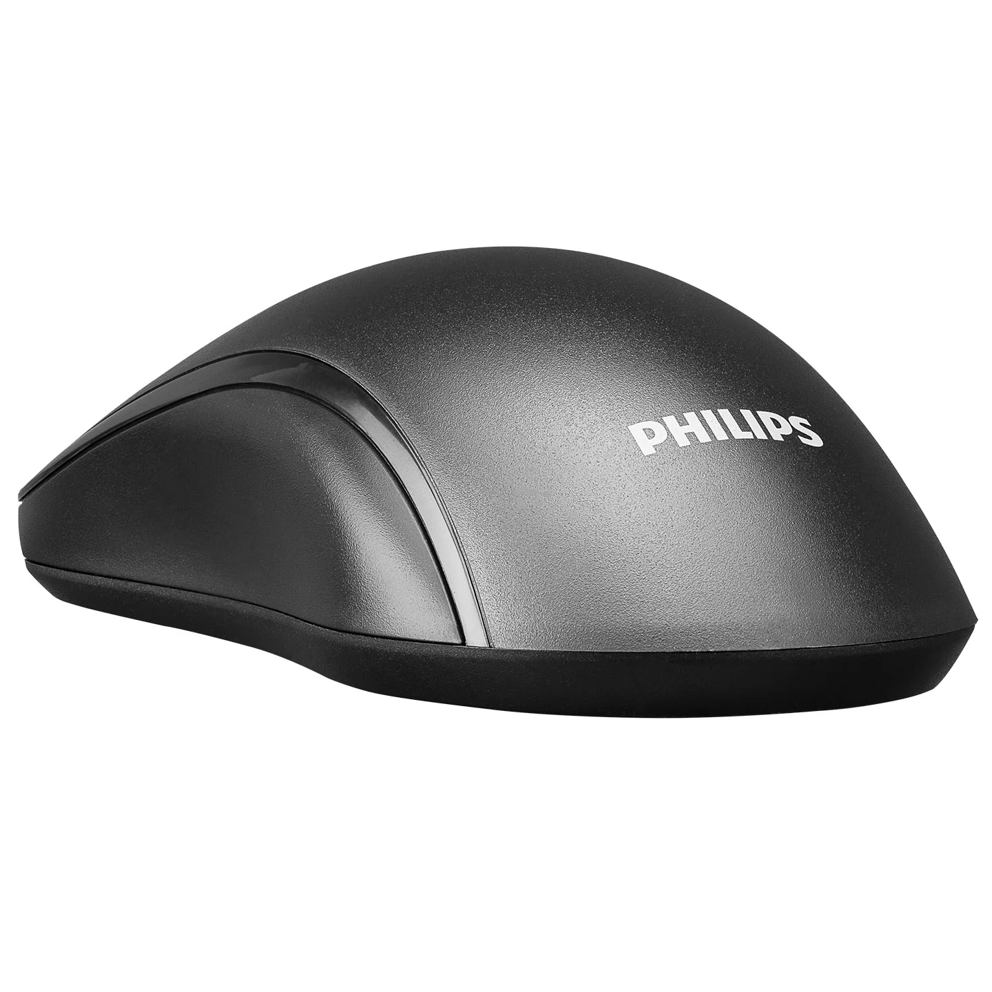 Мышь проводная Philips SPK7214 черный, 1600 dpi, USB, кнопки - 4