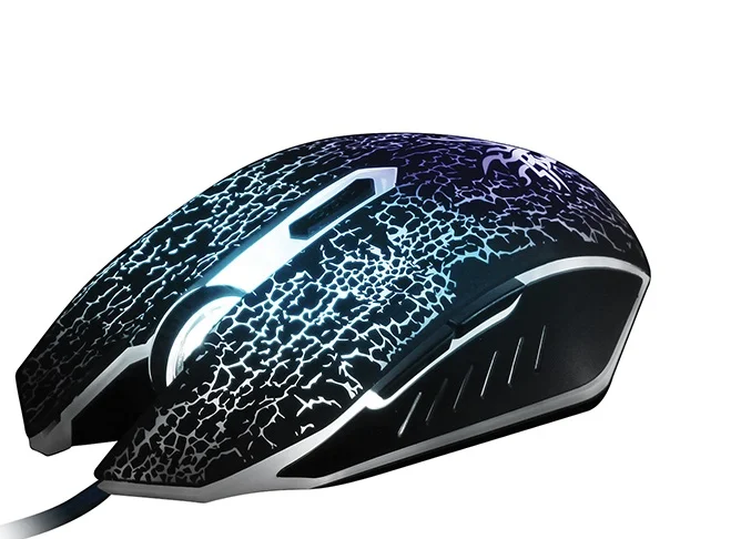 Мышь проводная Qumo BlackOut M03 черный, 3200 dpi, USB, кнопки - 6