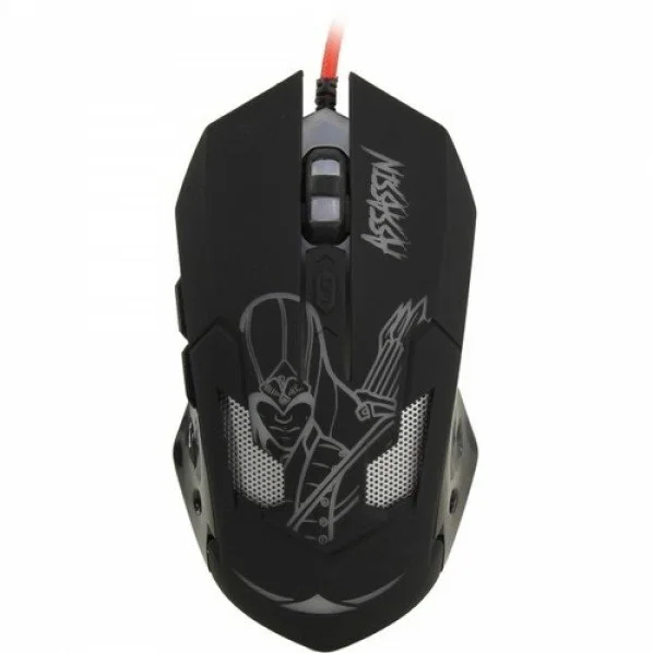 Мышь проводная Qumo Dragon War Assassin M33 черный, 3200 dpi, USB, кнопки - 6