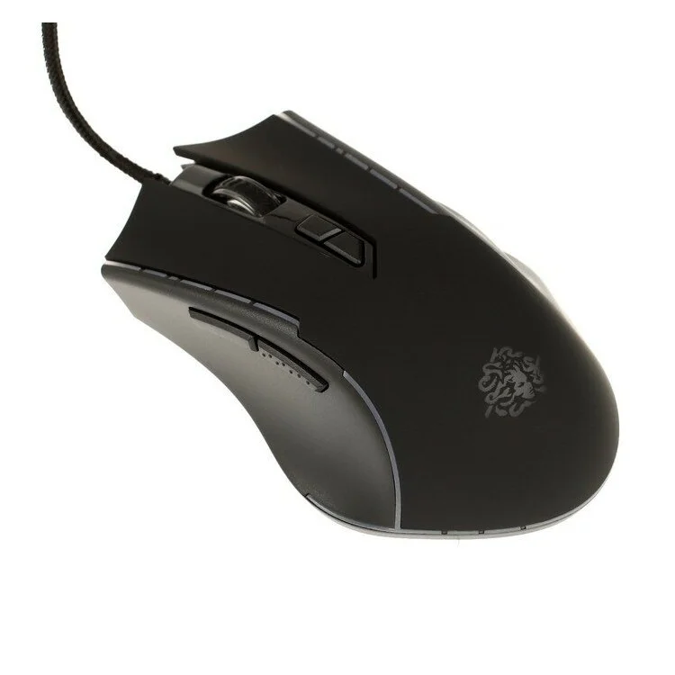 Мышь проводная Qumo Medusa M81 черный, 3200 dpi, USB, кнопки - 7