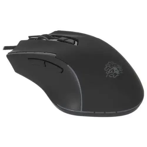 Мышь проводная Qumo Medusa M81 черный, 3200 dpi, USB, кнопки - 7