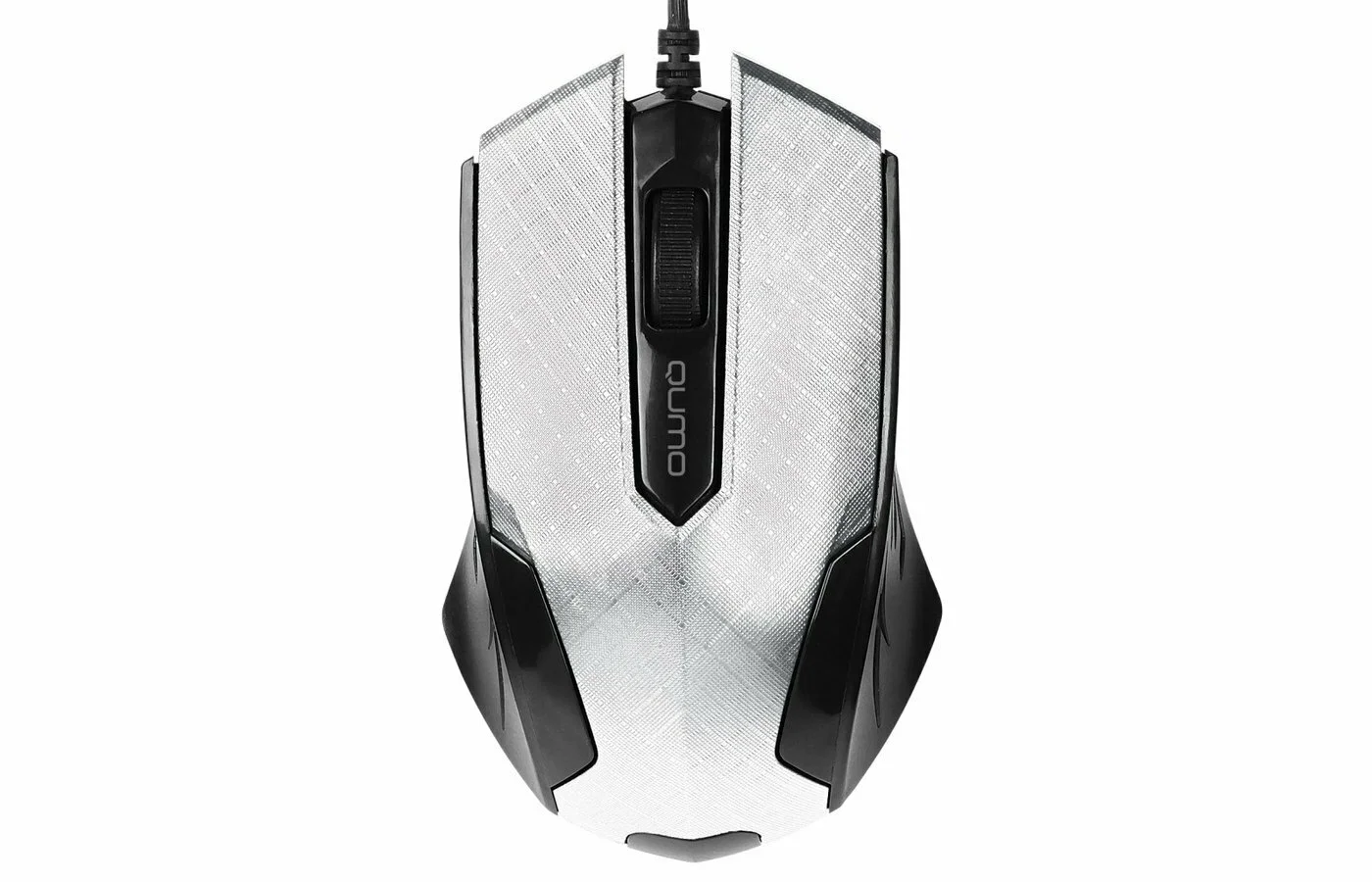 Мышь проводная Qumo Office M14 белый, 1000 dpi, USB, кнопки - 3