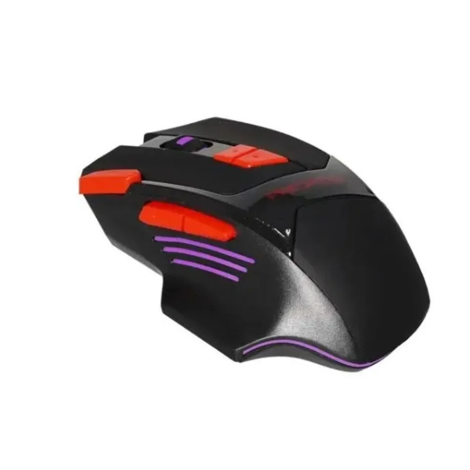 Мышь проводная Qumo Predator M80 черный, 3200 dpi, USB, кнопки - 8