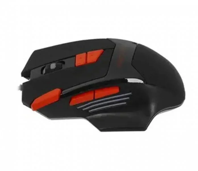 Мышь проводная Qumo Predator M80 черный, 3200 dpi, USB, кнопки - 8