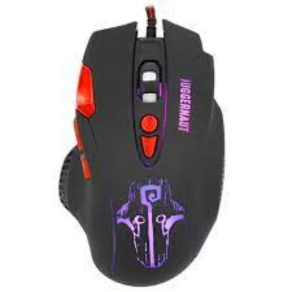 Мышь проводная Qumo PRO Series Juggernaut M84 черный, 6400 dpi, USB, кнопки - 8