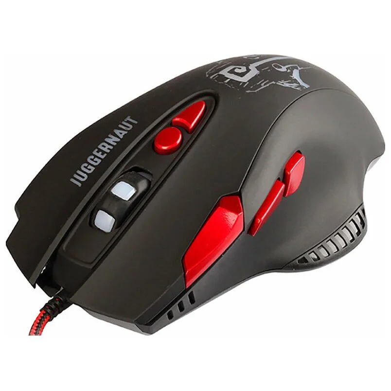 Мышь проводная Qumo PRO Series Juggernaut M84 черный, 6400 dpi, USB, кнопки - 8