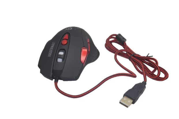 Мышь проводная Qumo PRO Series Juggernaut M84 черный, 6400 dpi, USB, кнопки - 8