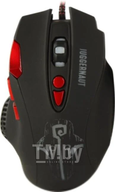 Мышь проводная Qumo PRO Series Juggernaut M84 черный, 6400 dpi, USB, кнопки - 8