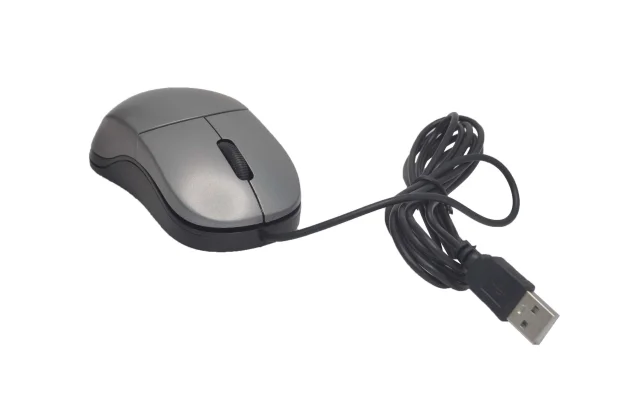 Мышь проводная Qumo Simple Office M92 черный, 1000 dpi, USB, кнопки - 3