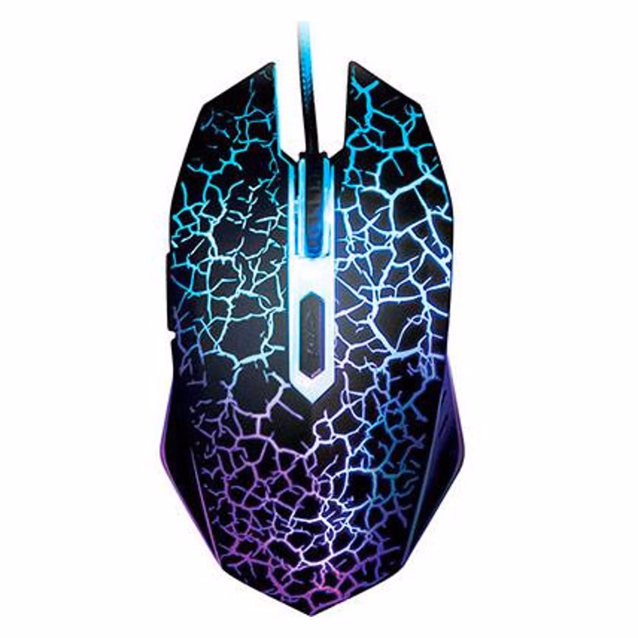 Мышь проводная Qumo Terra M02 черный, 3200 dpi, USB, кнопки - 6