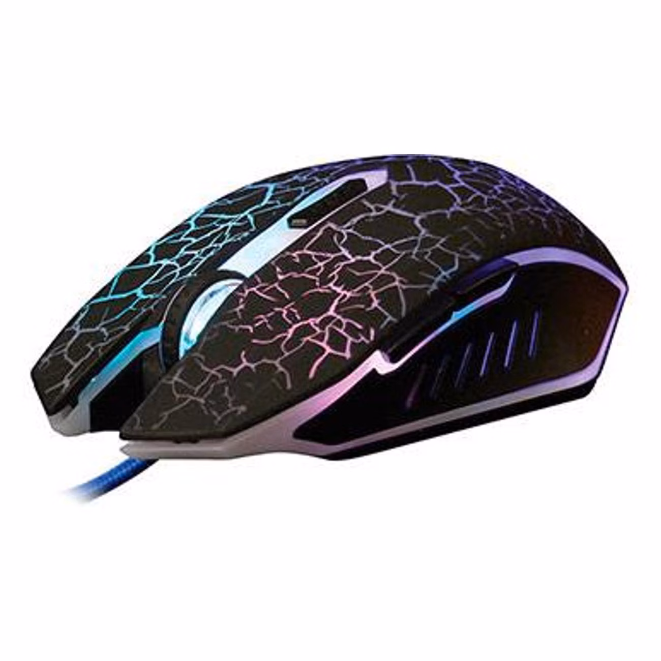 Мышь проводная Qumo Terra M02 черный, 3200 dpi, USB, кнопки - 6