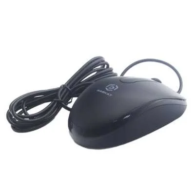Мышь проводная Raskat M015 черный, 1000 dpi, USB, кнопки - 3
