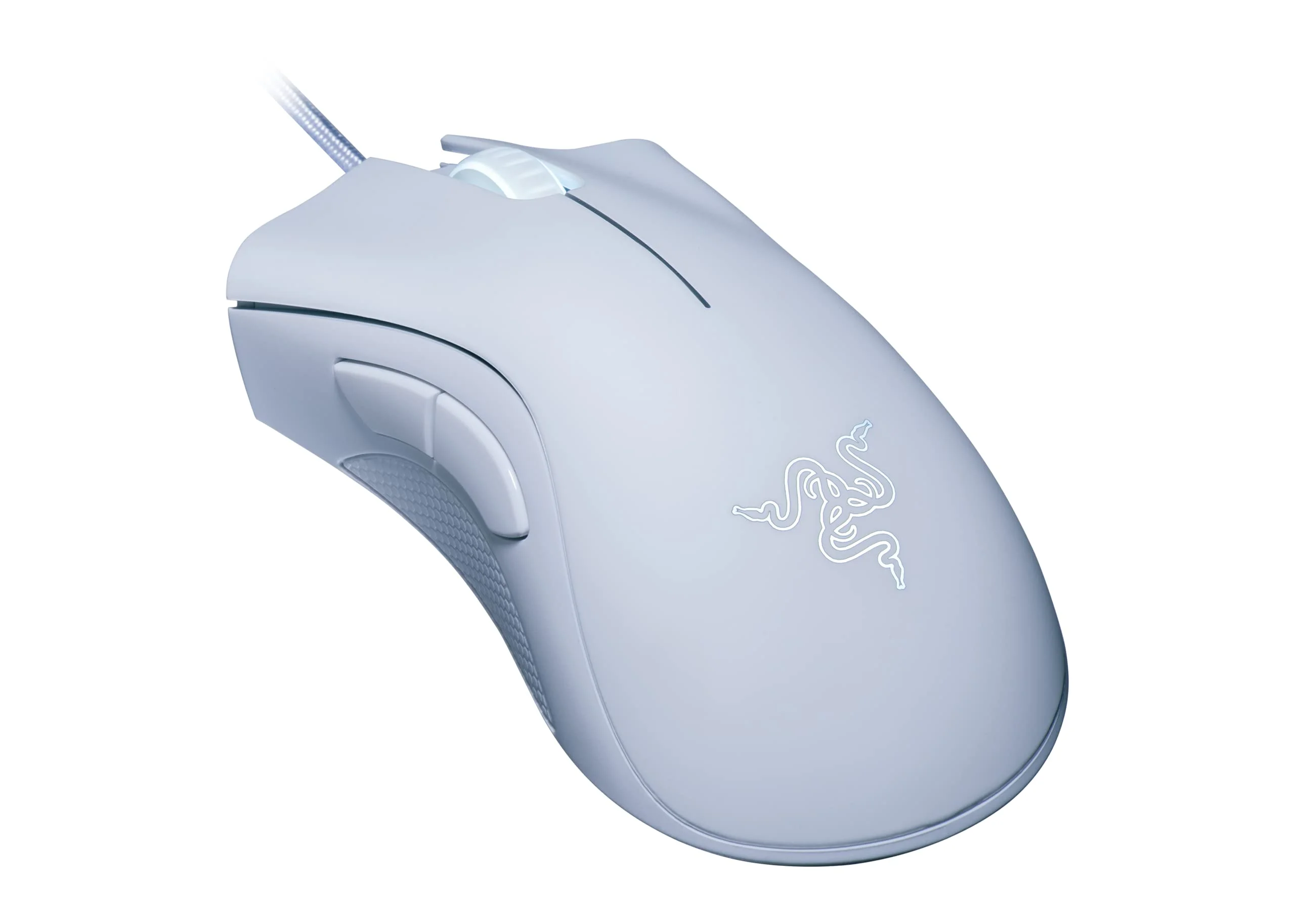 Мышь проводная Razer DeathAdder Essential белый, 6400 dpi, USB, кнопки - 5