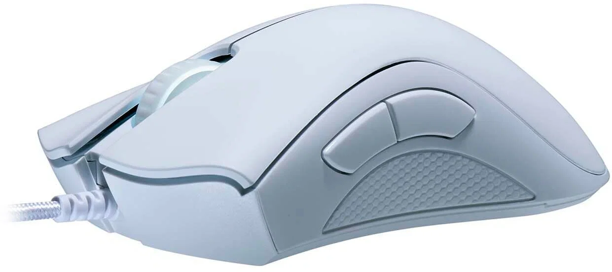 Мышь проводная Razer DeathAdder Essential белый, 6400 dpi, USB, кнопки - 5
