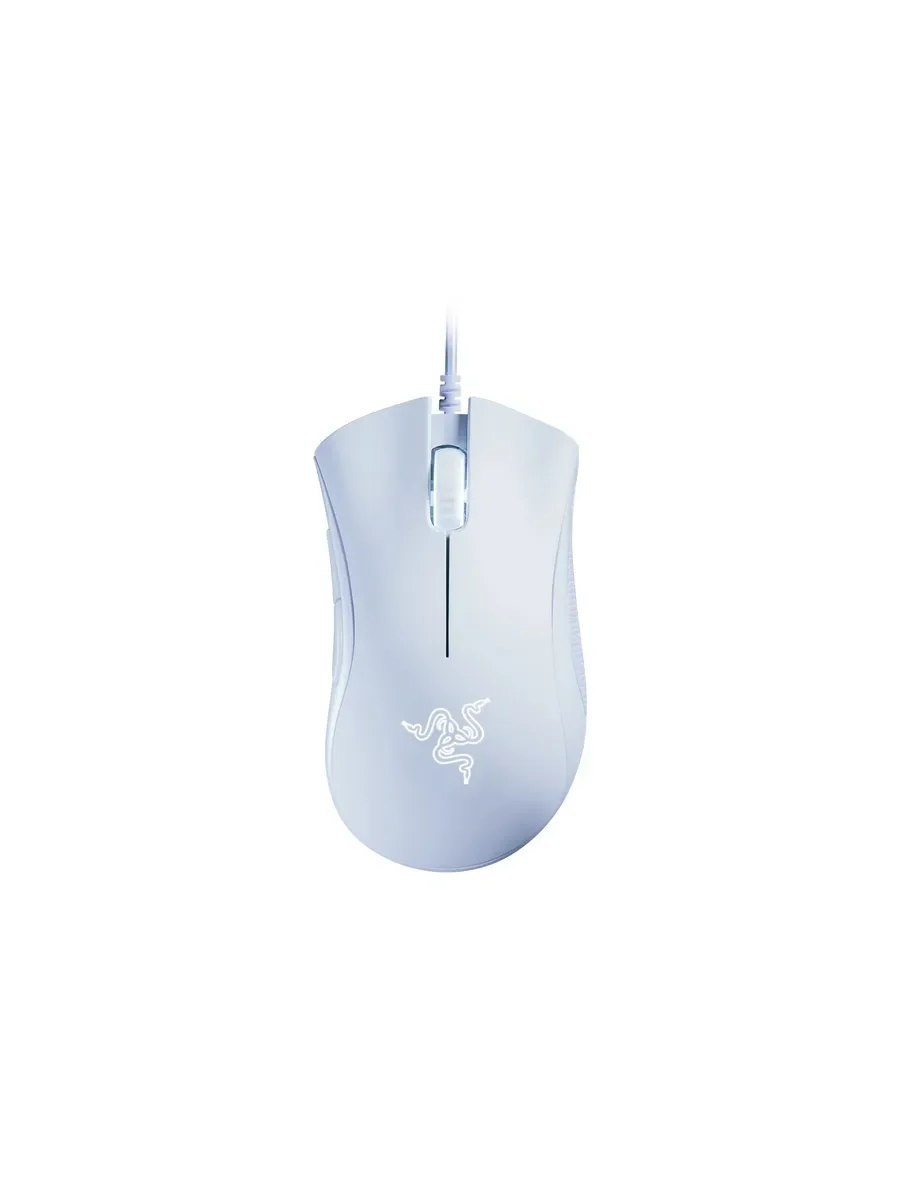 Мышь проводная Razer DeathAdder Essential белый, 6400 dpi, USB, кнопки - 5