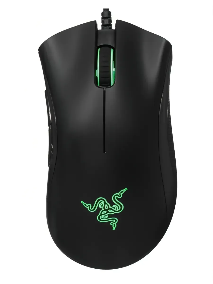 Мышь проводная Razer DeathAdder Essential черный, 6400 dpi, USB, кнопки - 5