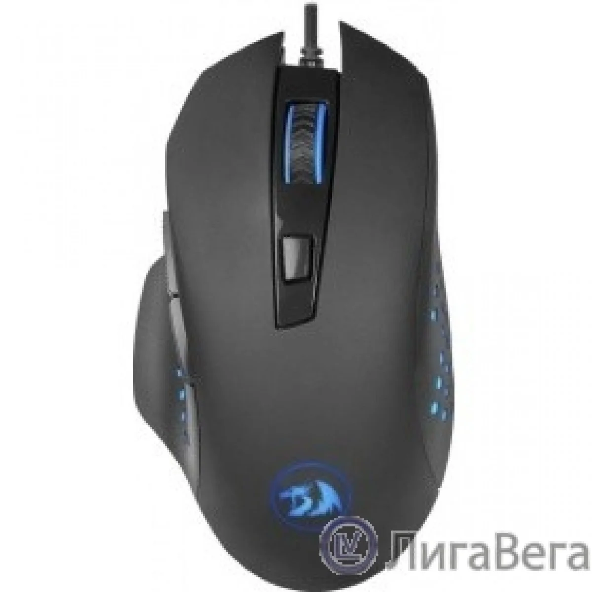 Мышь проводная Redragon Gainer черный, 3200 dpi, USB, кнопки - 6