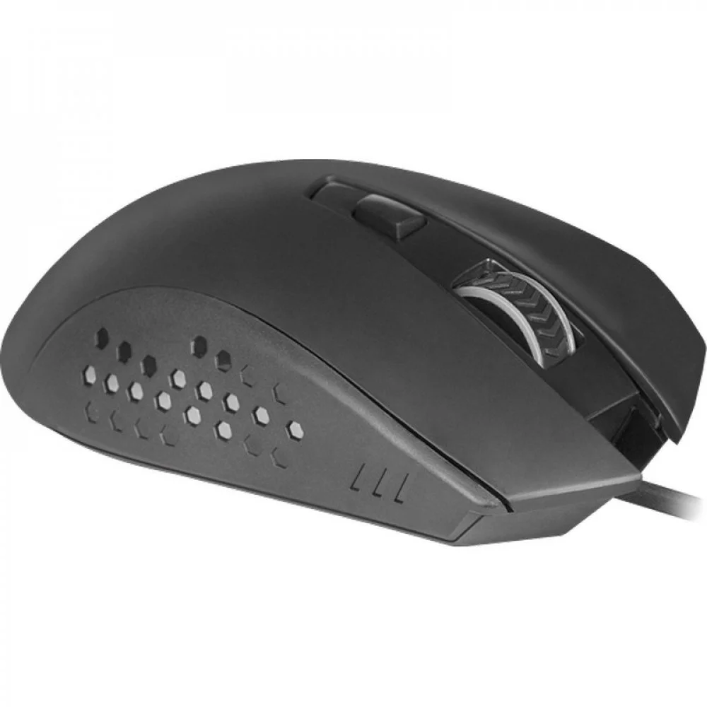 Мышь проводная Redragon Gainer черный, 3200 dpi, USB, кнопки - 6