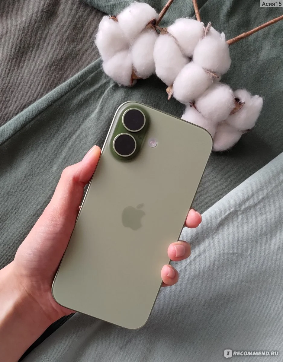 Смартфон Apple iPhone 17 A3520 8/512Gb шалфей