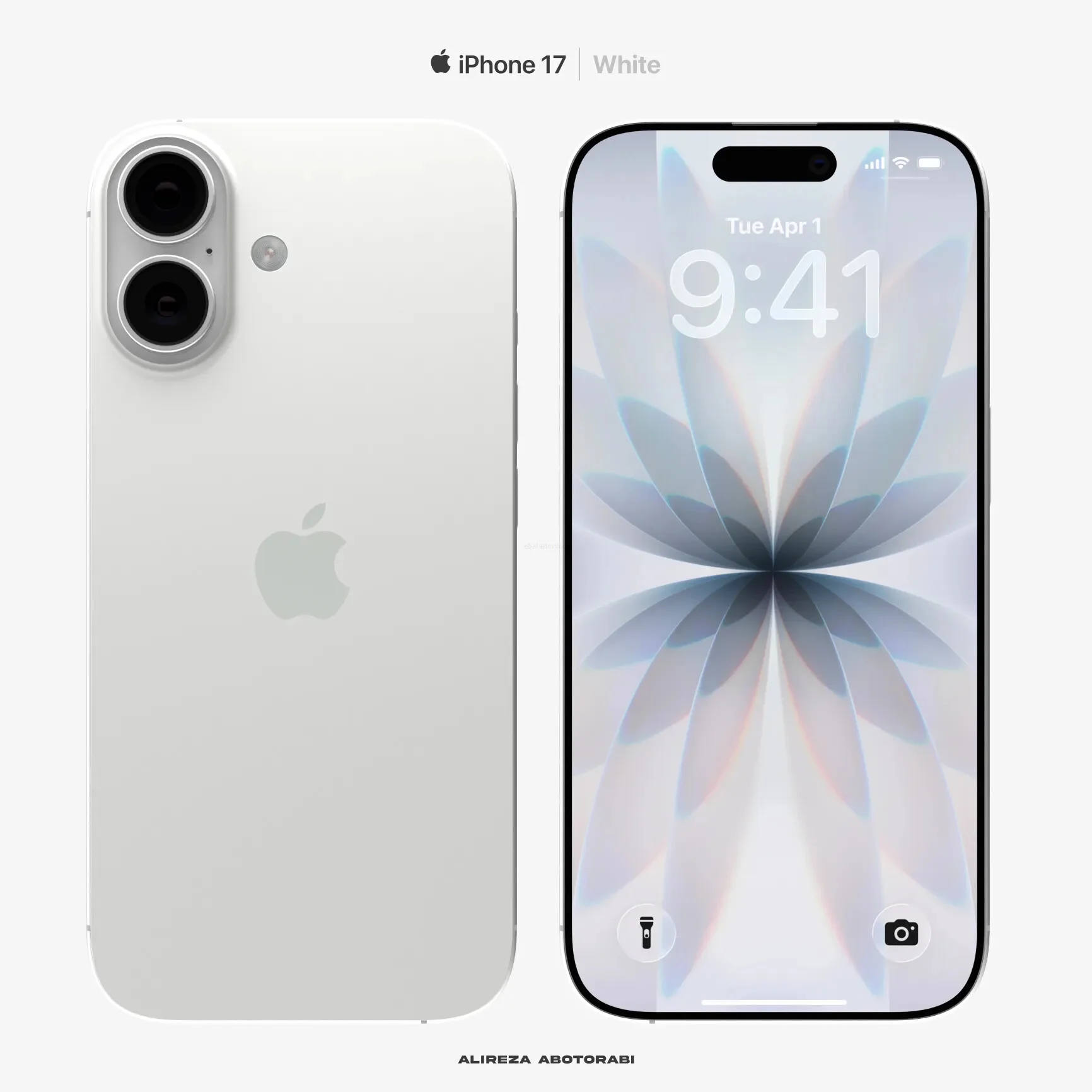 Смартфон Apple iPhone 17 A3520 8/512Gb, белый