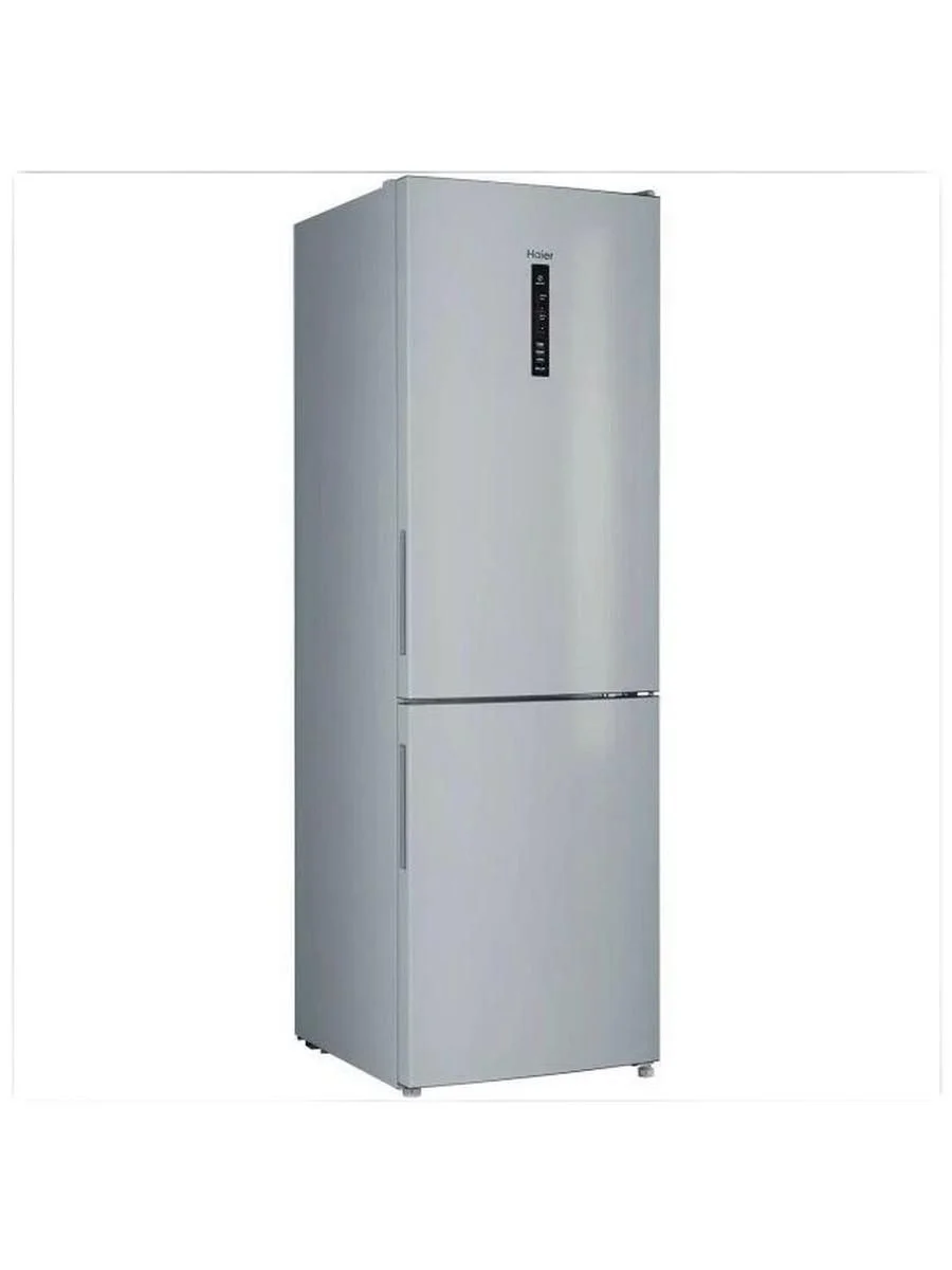 Холодильник двух кам нижн мороз Haier CEF535ASD 60х190х65 см No Frost, 346 л, серебристый