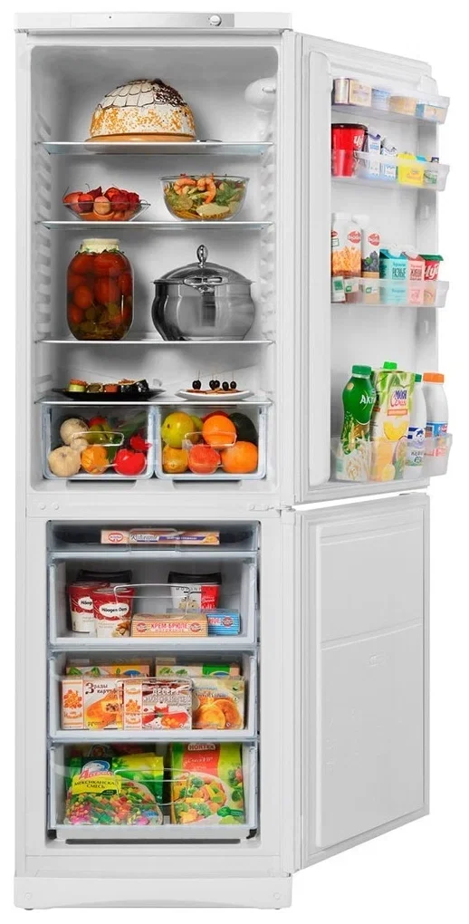 Холодильник двух кам нижн мороз Indesit ES 20 A 196x60x61.5 см, рузчной,341л.стандартный, белый