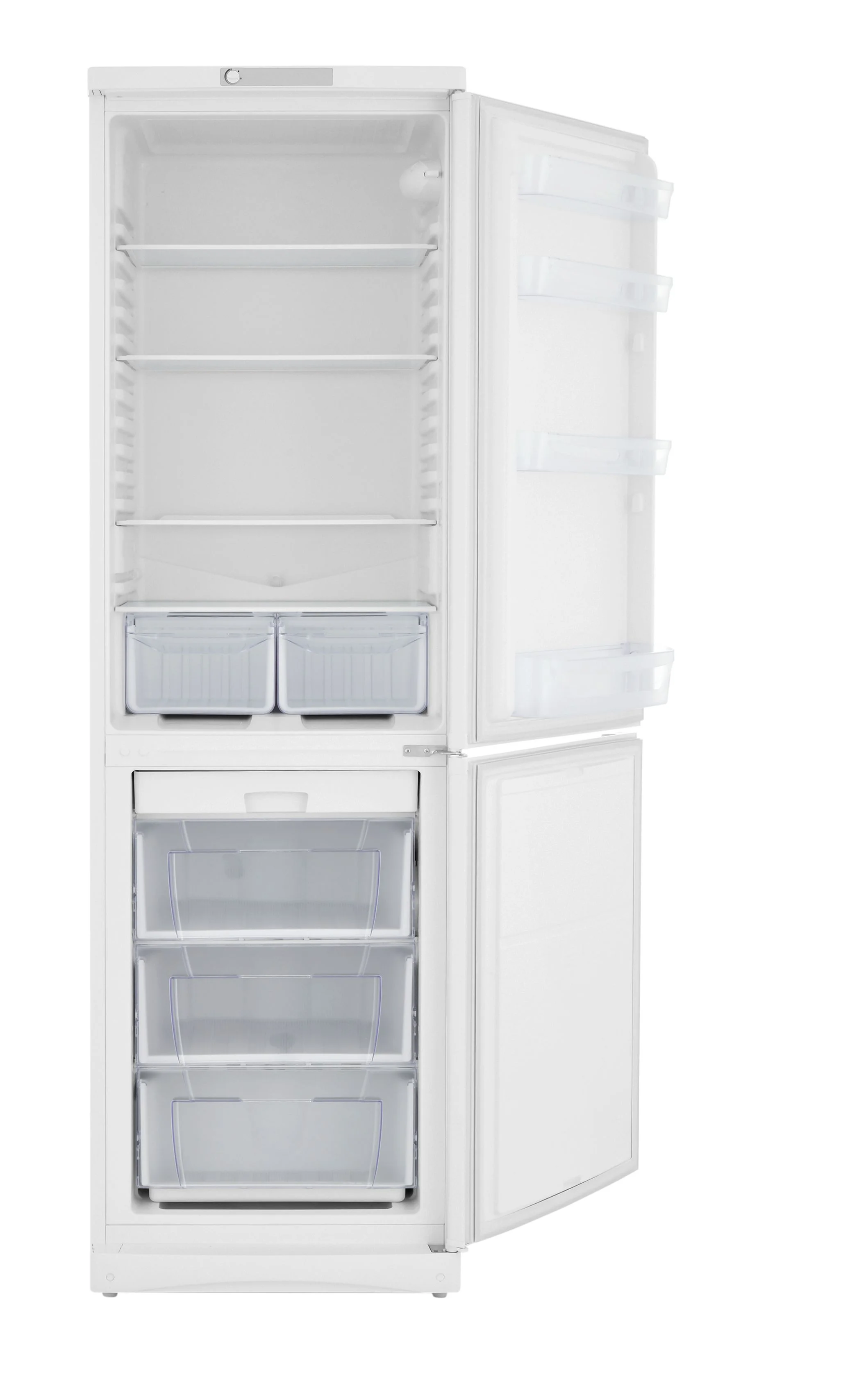 Холодильник двух кам нижн мороз Indesit ES 20 A 196x60x61.5 см, рузчной,341л.стандартный, белый