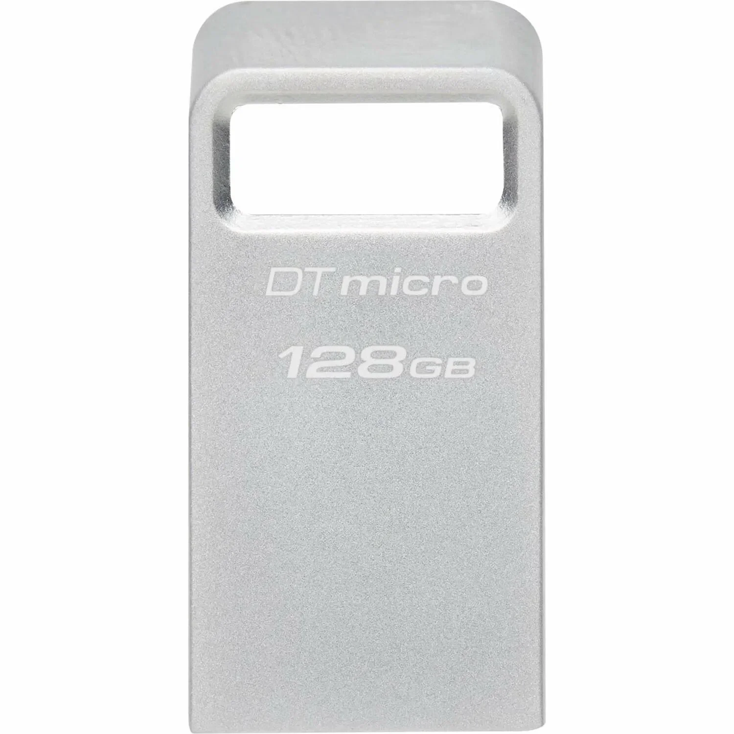 Флешка USB Kingston DataTraveler Micro (DTMC3G2/256Gb), 256Gb, USB 3.2 Gen 1, R/W 200/60, серебристый