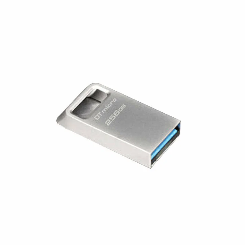 Флешка USB Kingston DataTraveler Micro (DTMC3G2/64Gb), 64Gb, USB 3.2 Gen 1, R/W 200/60, серебристый