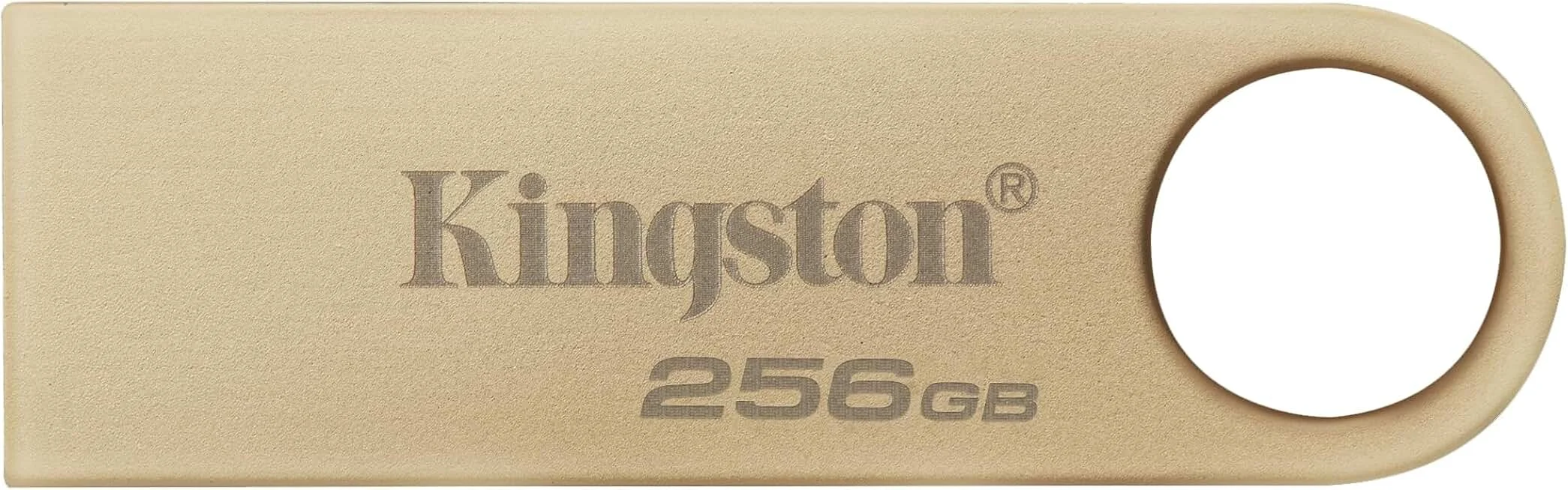 Флешка USB Kingston DataTraveler SE9 G3 (DTSE9G3/256Gb), 256Gb, USB 3.2 Gen 1, R/W 220/100, золотистый