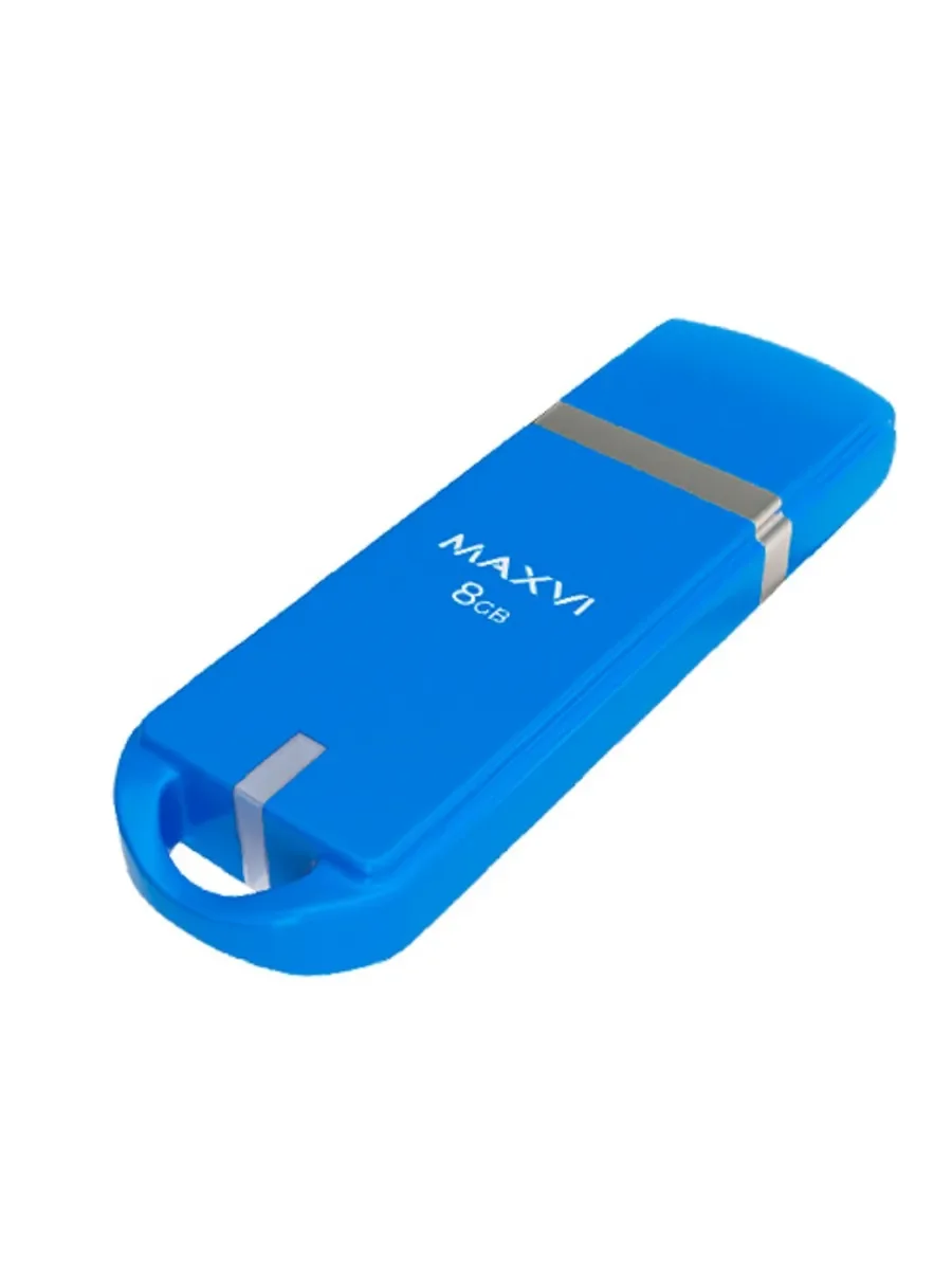 Флешка USB Maxvi P3 (FD16GBUSB20C10P3 sky blue), 16GB, USB 2.0, R/W 12/5, небесно-голубой