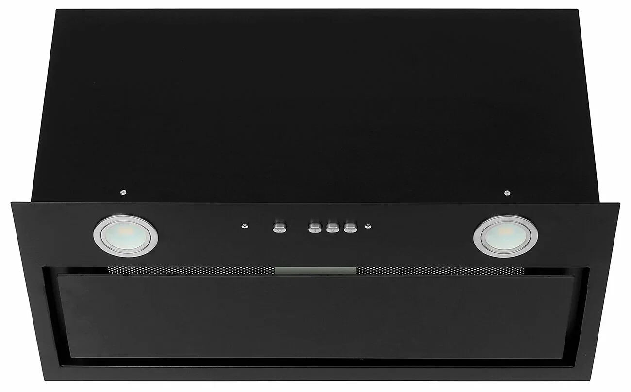 Вытяжка встраиваемая CUBE 60P-1000 черный ELIKOR