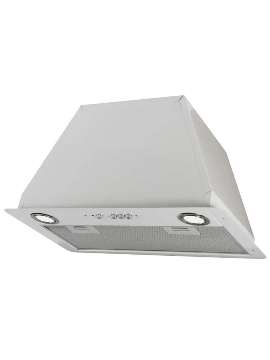 Вытяжка встраиваемая FLAT 42P-430-K3D белый/хром ELIKOR