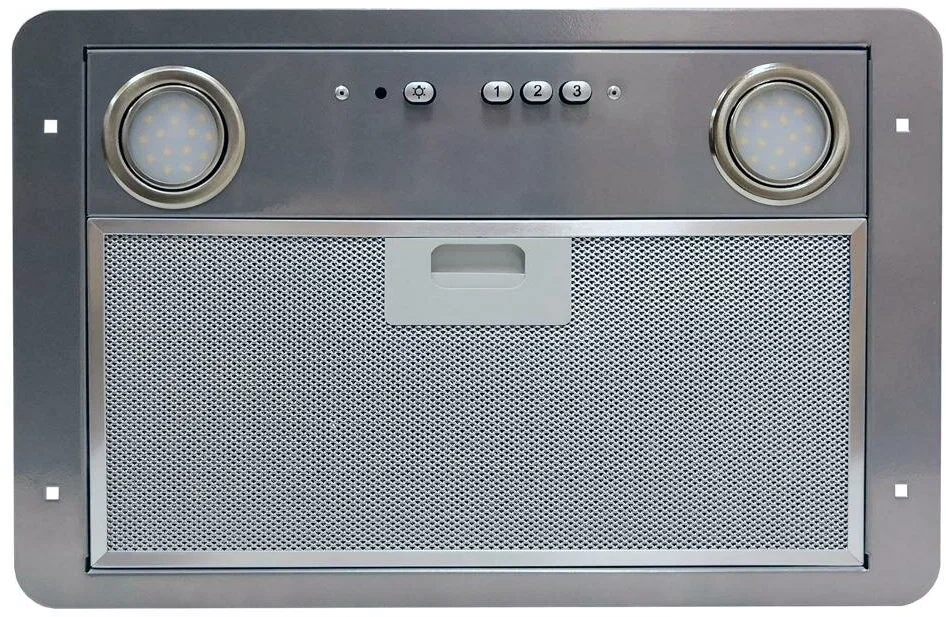 Вытяжка встраиваемая FLAT 42P-430-K3D белый/хром ELIKOR