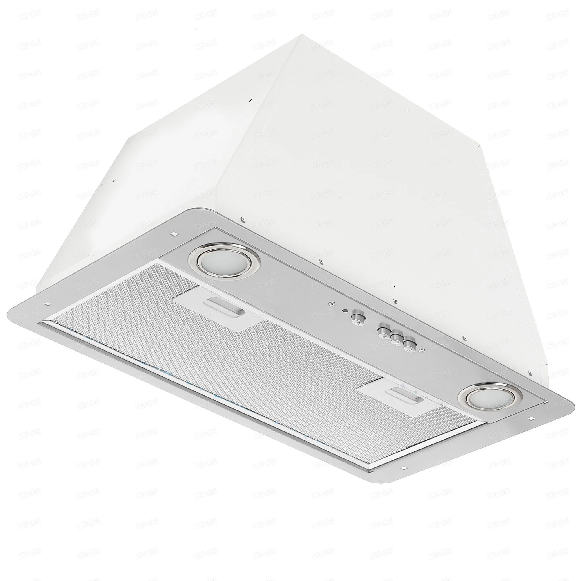 Вытяжка встраиваемая FLAT 52P-650-K3D белый ELIKOR