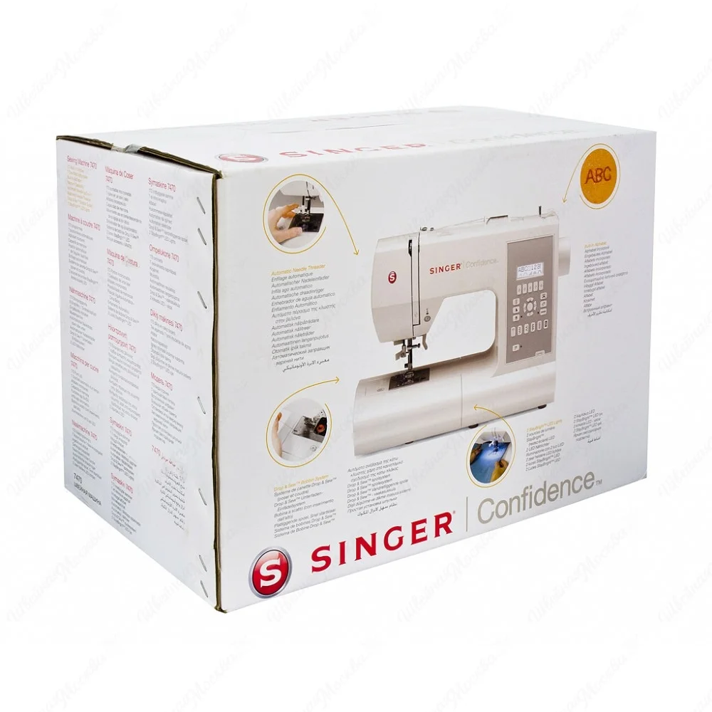 Швейная машина Singer Confidence 7470 белый