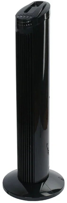Вентилятор колонный BRAYER BR4952BK, механич.упр., вращение 90°, 50Вт,