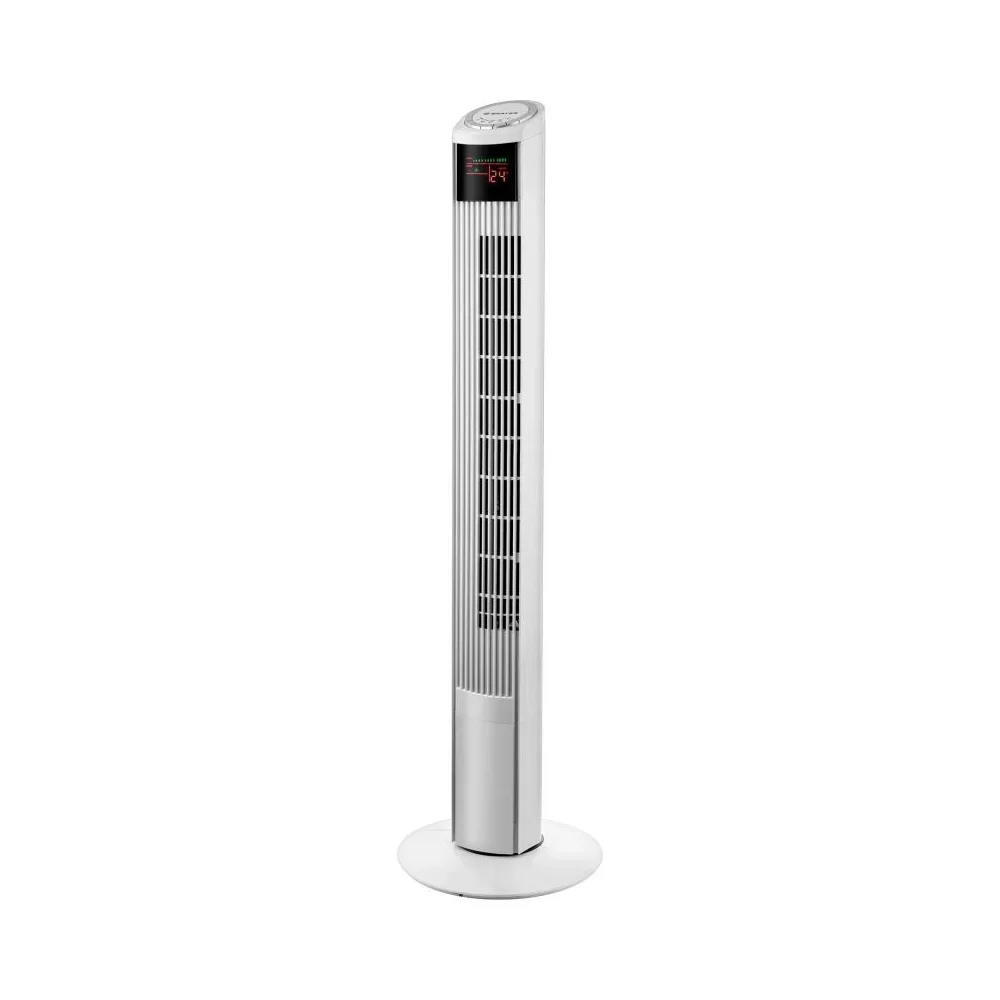 Вентилятор колонный BRAYER BR4984, пульт ДУ, вращение 70°, 45 Вт, LED-дисплей