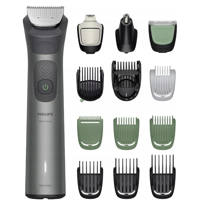 Триммер Philips MG7921/15, серебристый, 120 минут. быстрая зарядка 5мин, 0,5–16 мм.