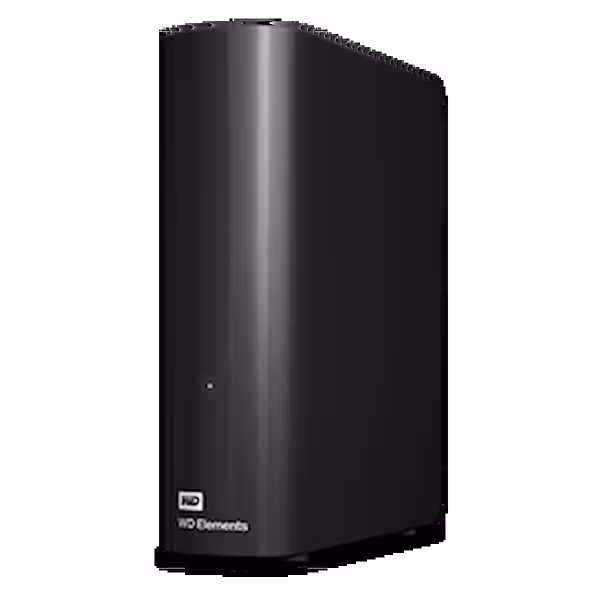 Внешний жесткий диск 24TB Western Digital WDBWLG0240HBK-EESN Elements Desktop, 3.5", USB 3.0, Черный