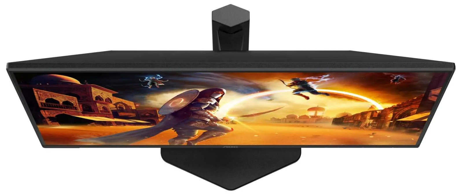 Монитор 27" AOC Q27G4X Black (2560x1440, IPS, 180Hz, 80M:1, 450cd, 0.5ms, 2*HDMI, DP, Speakers, FreeSync, Flicker Free, G-Sync, H. Adj, pivot, VESA,