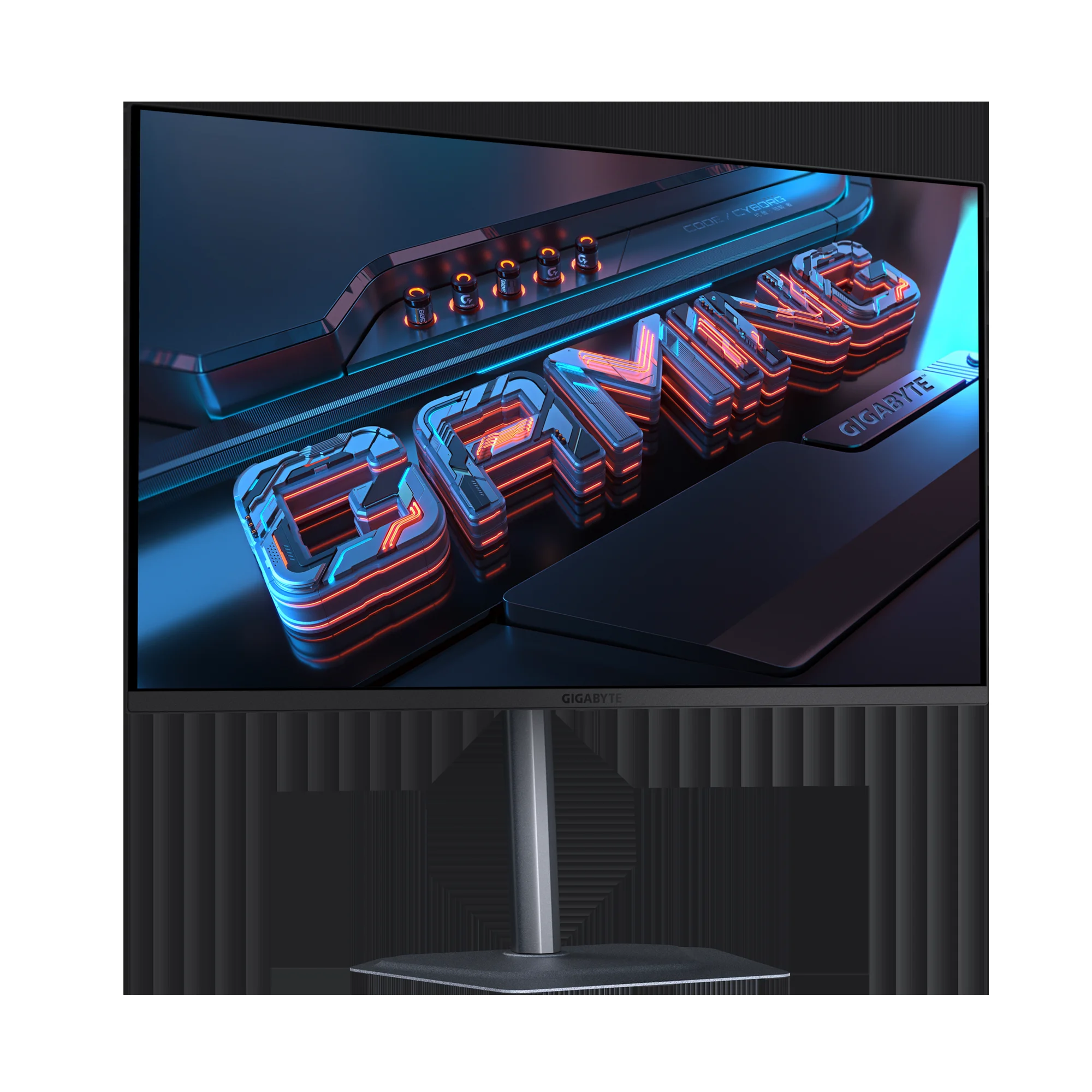 Монитор 31.5" Gigabyte MO32U Black (31,5 " OLED, 3840 x 2160,165Hz, 2xHDMI 2.1, DP 1.4, 3xUSB 3.2, USB Type-C, 0,03 ms,178°/178°, 250 cd/m, 1,5 М:1 )