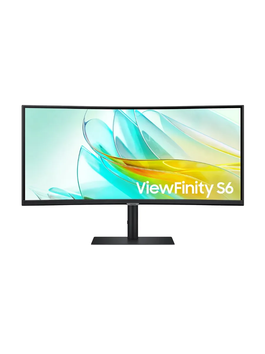 Монитор 34" SAMSUNG S34C650VAI ViewFinity S6 S65VC UWQHD Curved VA, 3440x1440, 100Hz, 5ms, 350сd/m, 3000:1, HDR10 | HDMI(2.0), DP(1.2), Type-C(PD-90W)