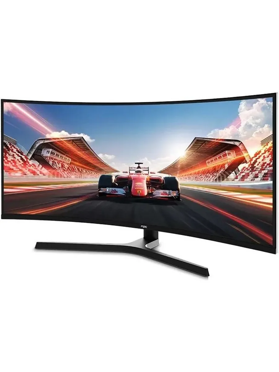 Монитор BadPack 34" AIWA MP340G-Y Black (VA, 3440x1440, 2xHDMI+2xDP, 1 ms, 178°/178°, 250 cd/m, 4000:1, 165Hz, MM, Curved, внешн. БП)