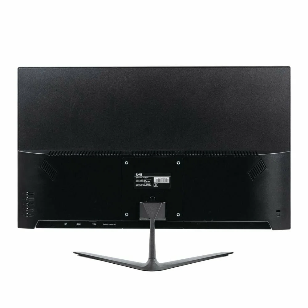 Монитор Lime 23.8" R238 Black (IPS, 1920*1080, VGA+HDMI+DP+Audio out, 4 ms, 178°/178°, 250 cd/m, 1000: (100M:1), 75Hz, Flat, внутр. БП)