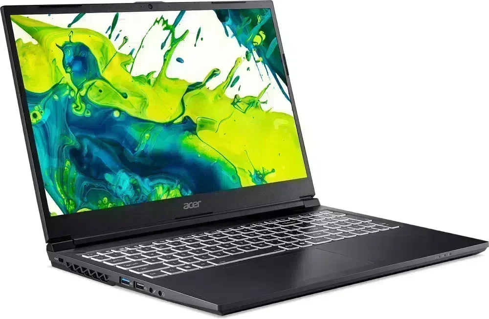 Ноутбук Acer Aspire 7 A715-59G-769T Core i7 13620H 16Gb SSD512Gb NVIDIA GeForce RTX 3050 6Gb 15.6" IPS FHD (1920x1080) без ОС black WiFi BT Cam 4810mA