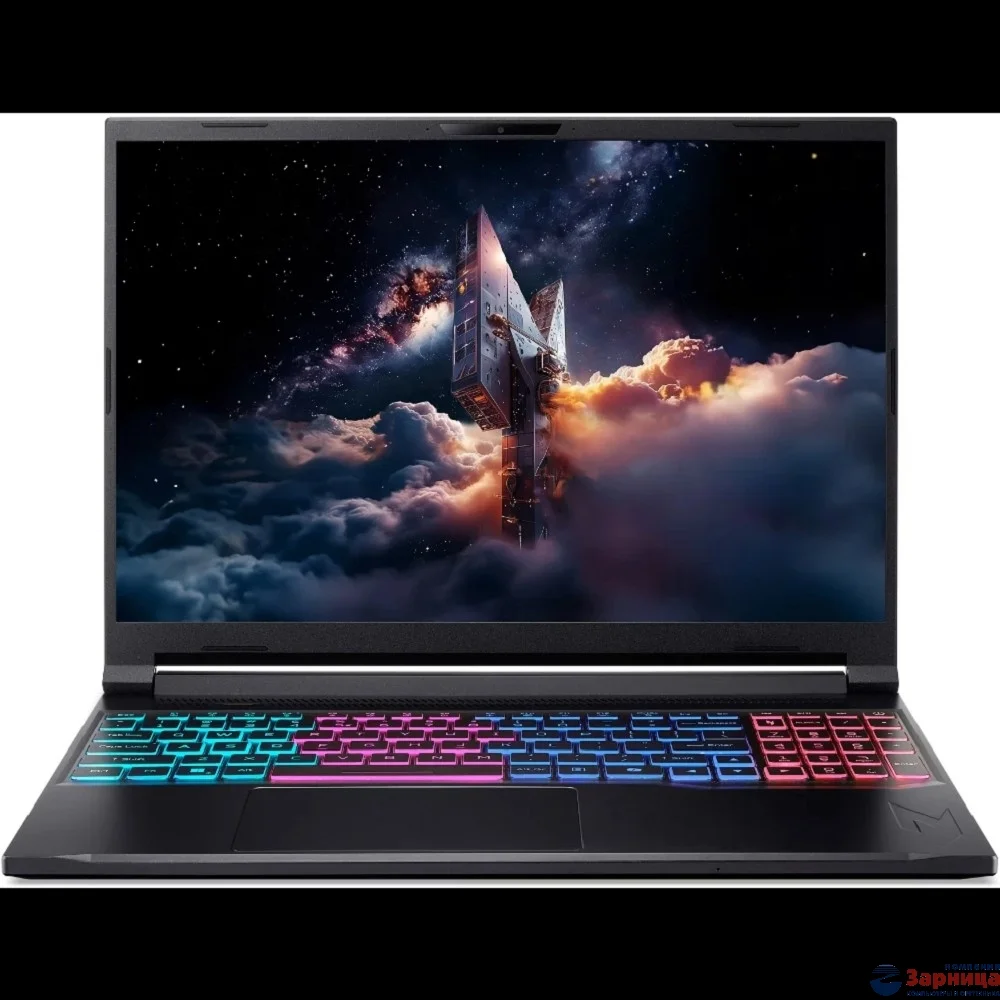 Ноутбук Acer Nitro V 16S ANV16S-41-R4WA Ryzen 7 260 16Gb SSD1Tb NVIDIA GeForce RTX 5060 8Gb 16" IPS WUXGA (1920x1200) без ОС black WiFi BT Cam (NH.U03